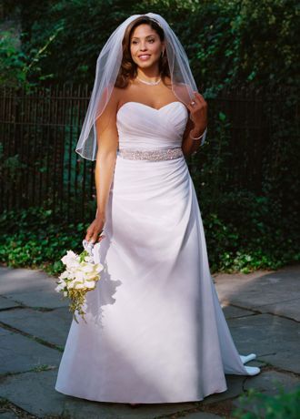 Taffeta A-Line Wedding Dress